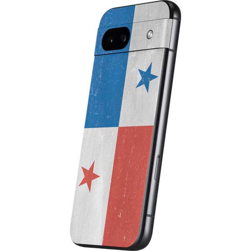 Panama Flag Distressed Google Pixel 8a Skin
